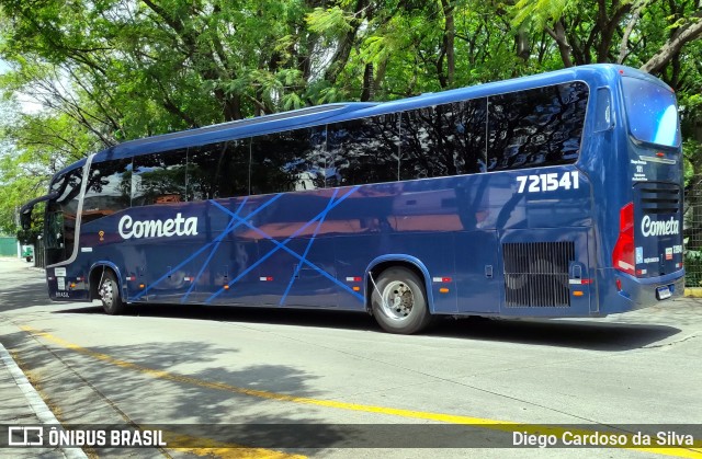 Viação Cometa 721541 na cidade de São Paulo, São Paulo, Brasil, por Diego Cardoso da Silva. Número da foto: #10532948.