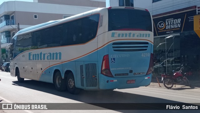 Emtram 4210 na cidade de Barra da Estiva, Bahia, Brasil, por Flávio  Santos. Número da foto: #10533962.