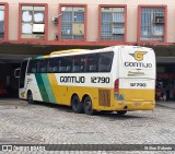 Empresa Gontijo de Transportes 12790 na cidade de Governador Valadares, Minas Gerais, Brasil, por Wilton Roberto. ID da foto: :id.