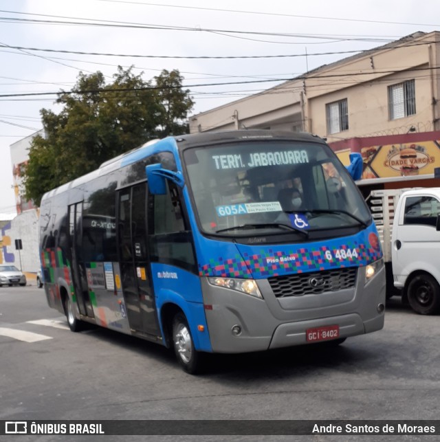 Viação Paratodos > São Jorge > Metropolitana São Paulo > Mobibrasil 6 4844 na cidade de São Paulo, São Paulo, Brasil, por Andre Santos de Moraes. ID da foto: 10559970.