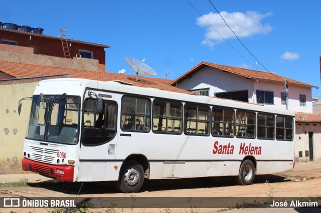 Santa Helena Transportes 6050 na cidade de Montes Claros, Minas Gerais, Brasil, por José Alkmim. ID da foto: 10559184.