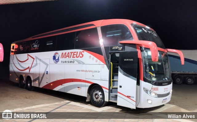 Mateus Turismo 19000 na cidade de Corinto, Minas Gerais, Brasil, por Wilian Alves. ID da foto: 10558285.