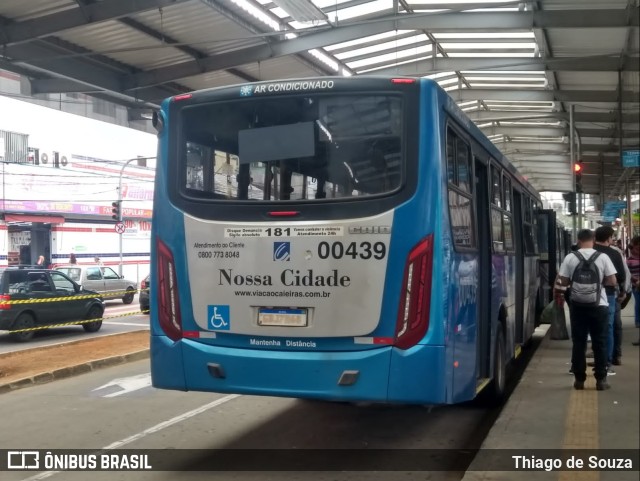 Viação Cidade de Caieiras 00439 na cidade de Franco da Rocha, São Paulo, Brasil, por Thiago de Souza. Número da foto: #10558650.