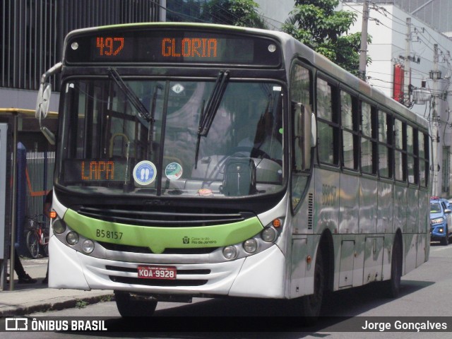 Viação Nossa Senhora de Lourdes B58157 na cidade de Rio de Janeiro, Rio de Janeiro, Brasil, por Jorge Gonçalves. ID da foto: 10558233.