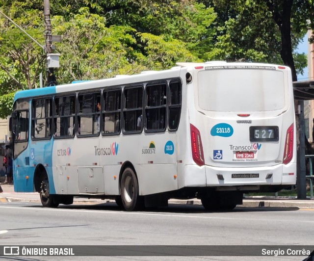 Viação Grande Vitória 23118 na cidade de Vitória, Espírito Santo, Brasil, por Sergio Corrêa. ID da foto: 10558232.