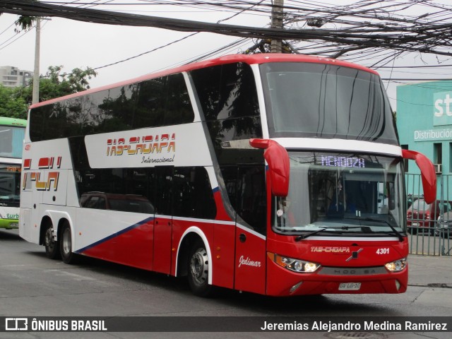 Tas-Choapa Internacional 4301 na cidade de Santiago, Santiago, Metropolitana de Santiago, Chile, por Jeremias Alejandro Medina Ramirez. Número da foto: #10558714.
