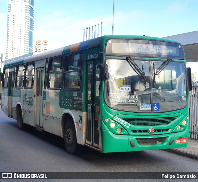 OT Trans - Ótima Salvador Transportes 20852 na cidade de Salvador, Bahia, Brasil, por Felipe Damásio. ID da foto: 10558579.