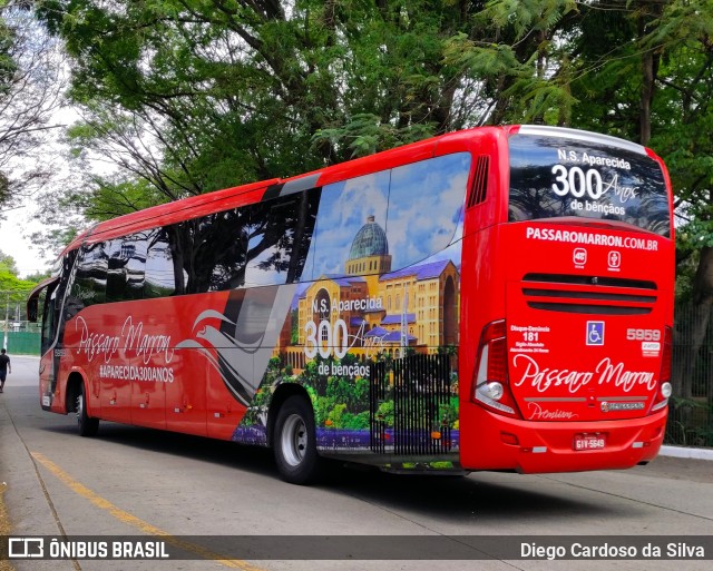 Empresa de Ônibus Pássaro Marron 5959 na cidade de São Paulo, São Paulo, Brasil, por Diego Cardoso da Silva. Número da foto: #10558891.