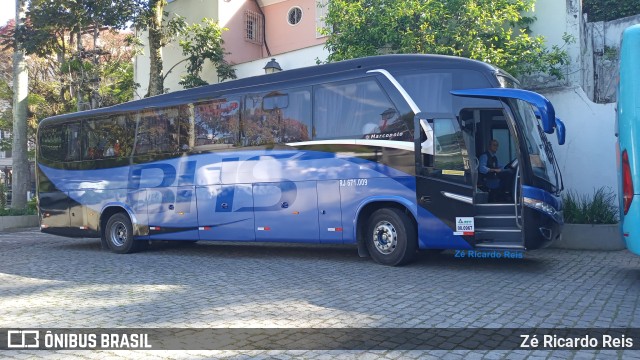 BHS Turismo de Rio RJ 671.009 na cidade de Petrópolis, Rio de Janeiro, Brasil, por Zé Ricardo Reis. ID da foto: 10558948.