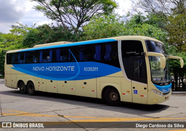 Viação Novo Horizonte 1035311 na cidade de São Paulo, São Paulo, Brasil, por Diego Cardoso da Silva. Número da foto: #10558881.