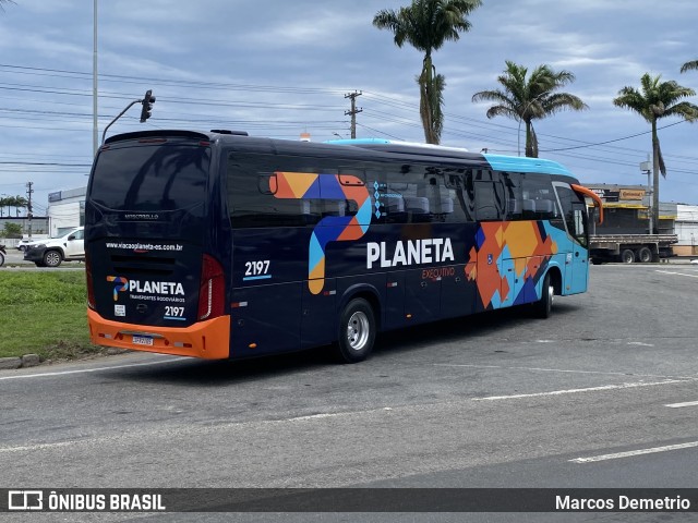 Planeta Transportes Rodoviários 2197 na cidade de Serra, Espírito Santo, Brasil, por Marcos Demetrio. Número da foto: #10558128.