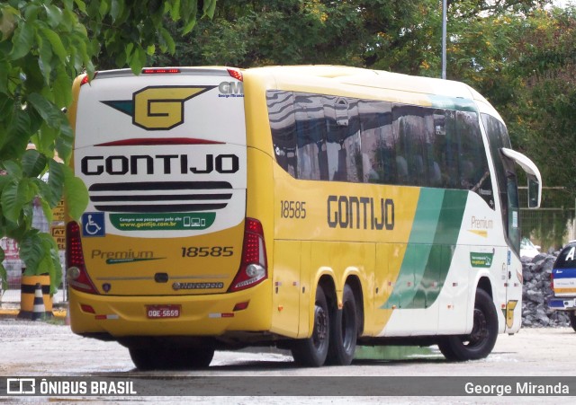 Empresa Gontijo de Transportes 18585 na cidade de São José dos Campos, São Paulo, Brasil, por George Miranda. ID da foto: 10559046.