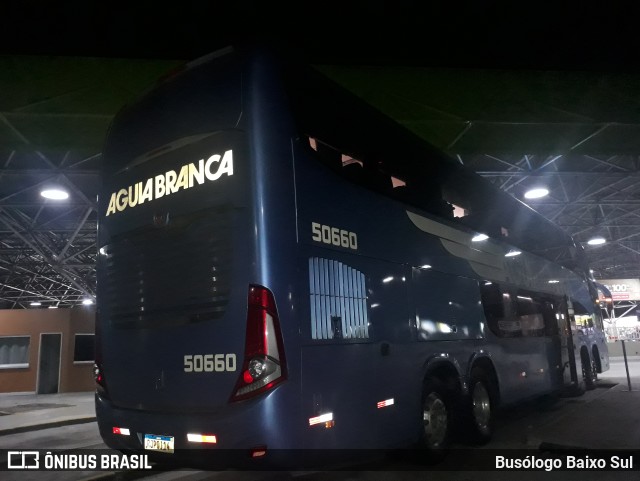 Viação Águia Branca 50660 na cidade de Eunápolis, Bahia, Brasil, por Busólogo Baixo Sul. Número da foto: #10558858.