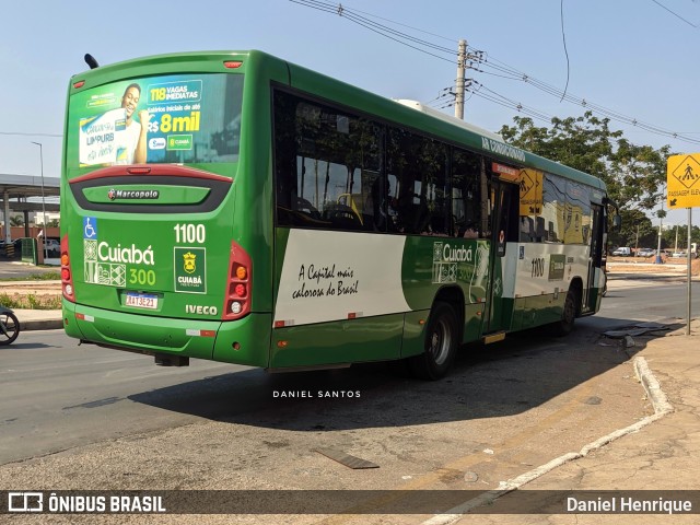 Viação Paraense Cuiabá Transportes 1100 na cidade de Cuiabá, Mato Grosso, Brasil, por Daniel Henrique. Número da foto: #10558271.