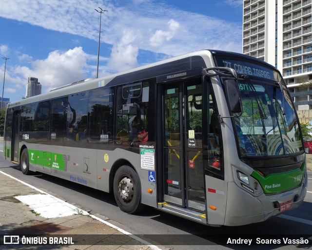 Viação Santa Brígida 1 1664 na cidade de São Paulo, São Paulo, Brasil, por Andrey  Soares Vassão. Número da foto: #10558084.