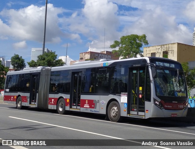 Viação Gatusa Transportes Urbanos 7 6352 na cidade de São Paulo, São Paulo, Brasil, por Andrey  Soares Vassão. Número da foto: #10558070.