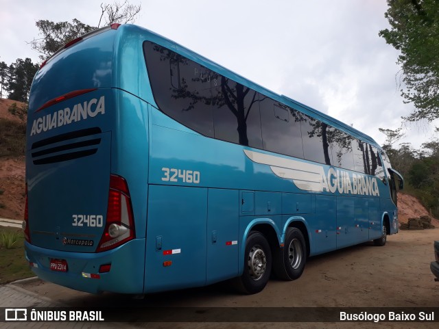 Viação Águia Branca 32460 na cidade de São Domingos do Norte, Espírito Santo, Brasil, por Busólogo Baixo Sul. Número da foto: #10558827.