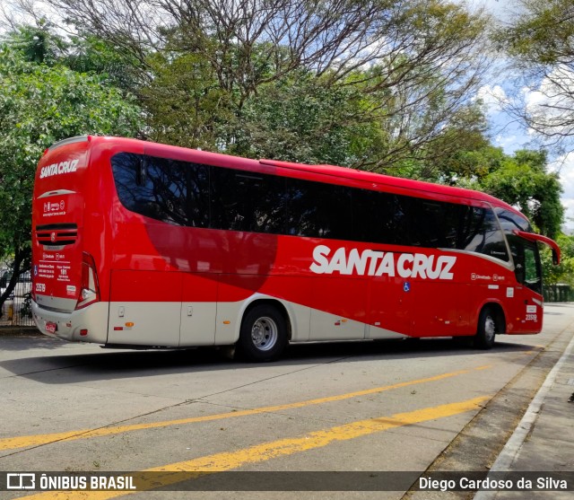 Viação Santa Cruz 23519 na cidade de São Paulo, São Paulo, Brasil, por Diego Cardoso da Silva. ID da foto: 10558874.