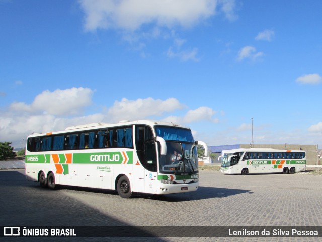 Empresa Gontijo de Transportes 14565 na cidade de Caruaru, Pernambuco, Brasil, por Lenilson da Silva Pessoa. ID da foto: 10558303.