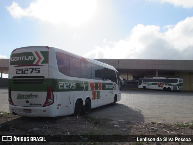 Empresa Gontijo de Transportes 21275 na cidade de Caruaru, Pernambuco, Brasil, por Lenilson da Silva Pessoa. ID da foto: 10561538.