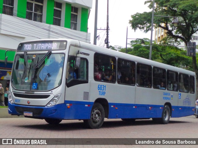Turb Petrópolis > Turp -Transporte Urbano de Petrópolis 6831 na cidade de Petrópolis, Rio de Janeiro, Brasil, por Leandro de Sousa Barbosa. Número da foto: #10563072.