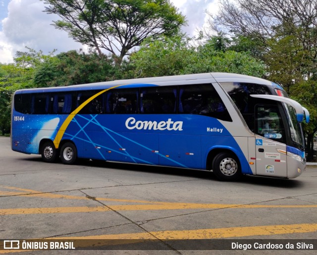 Viação Cometa 15144 na cidade de São Paulo, São Paulo, Brasil, por Diego Cardoso da Silva. ID da foto: 10562347.