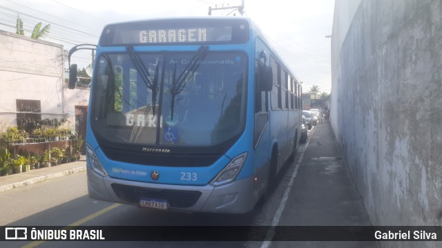 Auto Viação Salineira 233 na cidade de São Pedro da Aldeia, Rio de Janeiro, Brasil, por Gabriel Silva. ID da foto: 10561450.