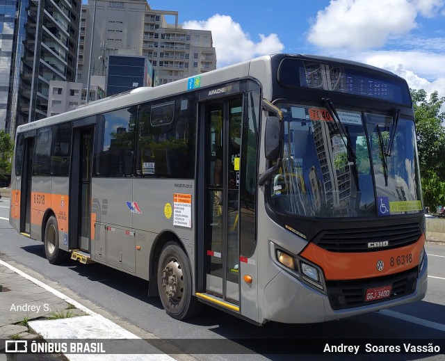 Alfa Rodobus > CooperAlfa 8 6318 na cidade de São Paulo, São Paulo, Brasil, por Andrey  Soares Vassão. ID da foto: 10560596.