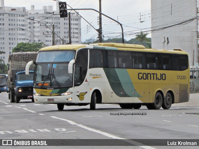 Empresa Gontijo de Transportes 17220 na cidade de Juiz de Fora, Minas Gerais, Brasil, por Luiz Krolman. Número da foto: #10564552.