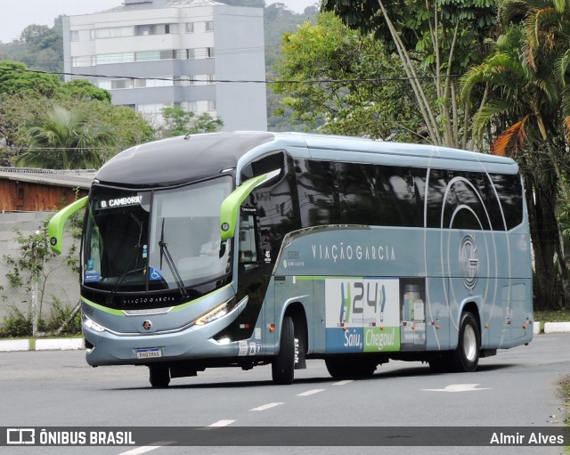 Viação Garcia 82088 na cidade de Blumenau, Santa Catarina, Brasil, por Almir Alves. ID da foto: 10563878.