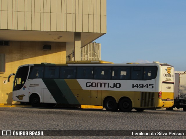 Empresa Gontijo de Transportes 14985 na cidade de Caruaru, Pernambuco, Brasil, por Lenilson da Silva Pessoa. ID da foto: 10563924.