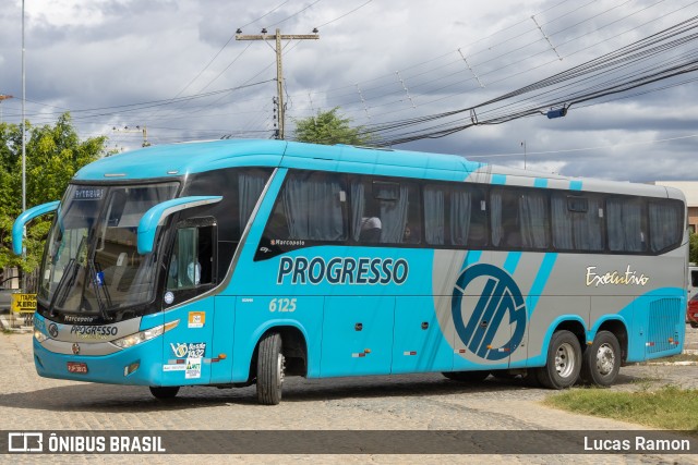 Auto Viação Progresso 6125 na cidade de Afogados da Ingazeira, Pernambuco, Brasil, por Lucas Ramon. ID da foto: 10564366.