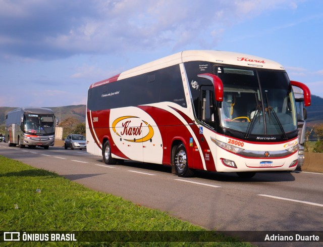 Karol Transporte 28000 na cidade de Roseira, São Paulo, Brasil, por Adriano Duarte. Número da foto: #10564948.