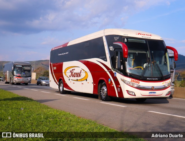 Karol Transporte 28000 na cidade de Roseira, São Paulo, Brasil, por Adriano Duarte. ID da foto: 10564948.