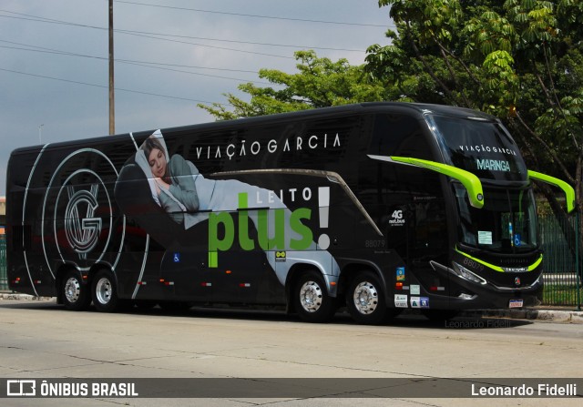 Viação Garcia 88079 na cidade de São Paulo, São Paulo, Brasil, por Leonardo Fidelli. ID da foto: 10566238.