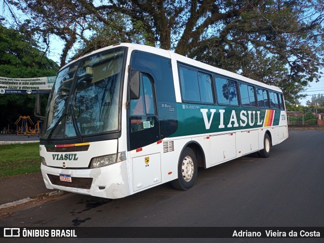 Viasul - Auto Viação Venâncio Aires 1750 na cidade de Taquari, Rio Grande do Sul, Brasil, por Adriano  Vieira da Costa. Número da foto: #10567603.