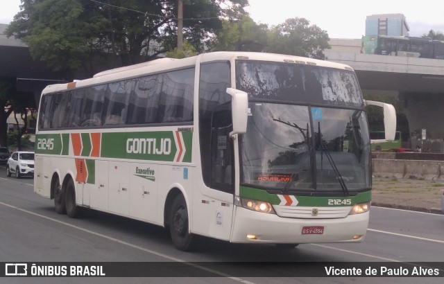 Empresa Gontijo de Transportes 21245 na cidade de Belo Horizonte, Minas Gerais, Brasil, por Vicente de Paulo Alves. ID da foto: 10567920.