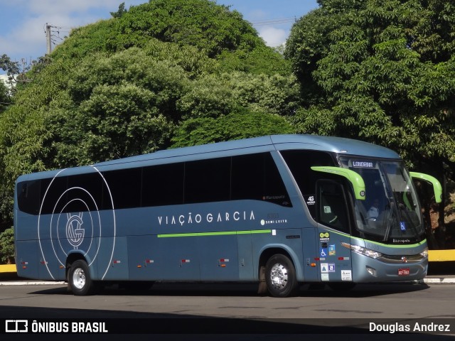 Viação Garcia 8305 na cidade de Londrina, Paraná, Brasil, por Douglas Andrez. ID da foto: 10567951.