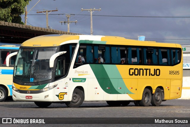 Empresa Gontijo de Transportes 18585 na cidade de Vitória da Conquista, Bahia, Brasil, por Matheus Souza. ID da foto: 10566511.