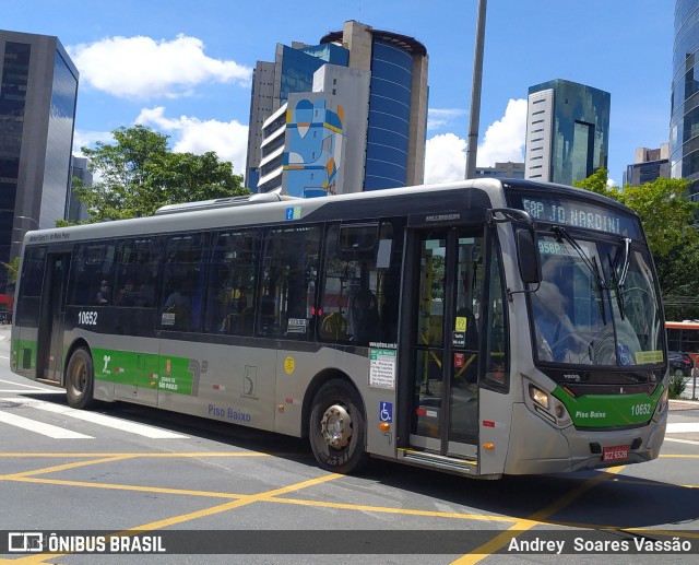 Viação Santa Brígida 1 0652 na cidade de São Paulo, São Paulo, Brasil, por Andrey  Soares Vassão. ID da foto: 10567270.