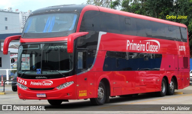 Primeira Classe Transportes 1375 na cidade de Goiânia, Goiás, Brasil, por Carlos Júnior. ID da foto: 10567031.