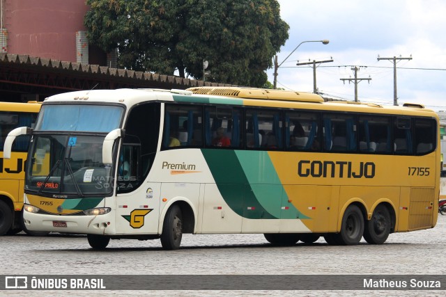 Empresa Gontijo de Transportes 17155 na cidade de Vitória da Conquista, Bahia, Brasil, por Matheus Souza. ID da foto: 10566614.