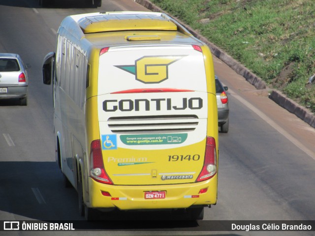 Empresa Gontijo de Transportes 19140 na cidade de Belo Horizonte, Minas Gerais, Brasil, por Douglas Célio Brandao. ID da foto: 10566257.