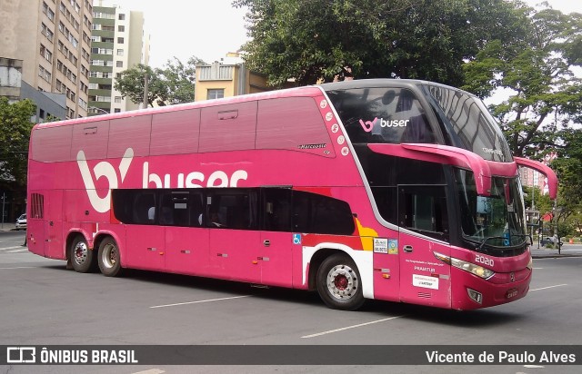 Buser Brasil Tecnologia 20210 na cidade de Belo Horizonte, Minas Gerais, Brasil, por Vicente de Paulo Alves. Número da foto: #10568050.