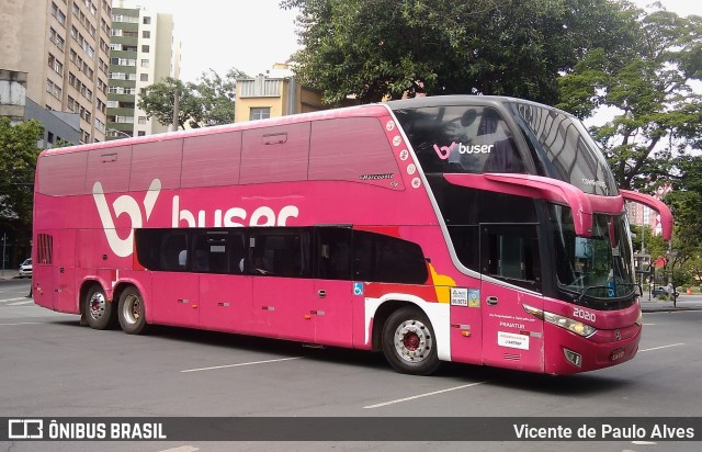 Buser Brasil Tecnologia 20210 na cidade de Belo Horizonte, Minas Gerais, Brasil, por Vicente de Paulo Alves. ID da foto: 10568050.