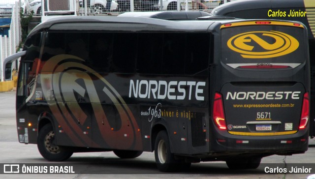 Expresso Nordeste 5671 na cidade de Goiânia, Goiás, Brasil, por Carlos Júnior. Número da foto: #10567065.
