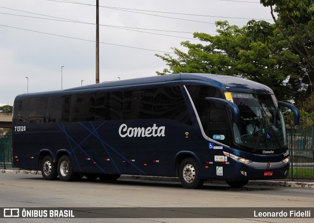 Viação Cometa 713120 na cidade de São Paulo, São Paulo, Brasil, por Leonardo Fidelli. ID da foto: 10566185.