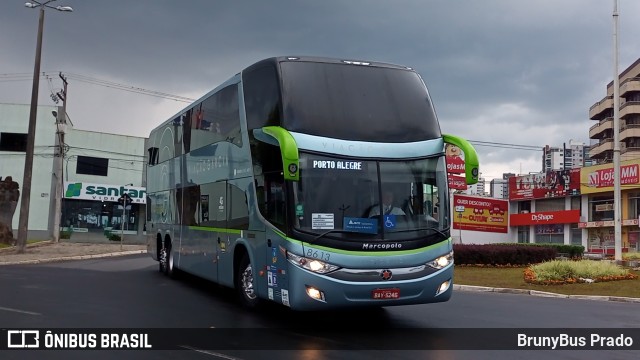 Viação Garcia 8613 na cidade de Ponta Grossa, Paraná, Brasil, por BrunyBus Prado. Número da foto: #10568299.