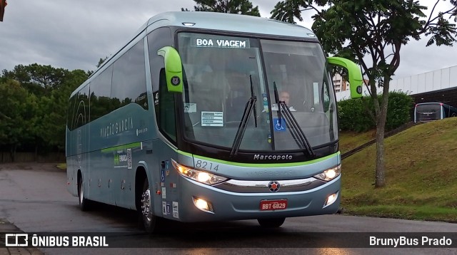 Viação Garcia 8214 na cidade de Ponta Grossa, Paraná, Brasil, por BrunyBus Prado. Número da foto: #10568117.