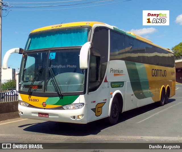 Empresa Gontijo de Transportes 14810 na cidade de Campinas, São Paulo, Brasil, por Danilo Augusto. ID da foto: 10566858.